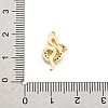 Brass Micro Pave Cubic Zirconia Pendants KK-M321-01F-G02-3