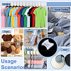 Plastic Hang Tag Fasteners FIND-WH0139-315B-01-6