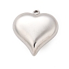 304 Stainless Steel Pendants STAS-Q349-02E-P-1