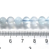 Natural Aquamarine Beads Strands G-N0319-D-01-4