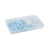 219Pcs 12 Styles Acrylic Beads with 1 Roll Strong Stretchy Beading Elastic Thread OACR-FS0001-58-6
