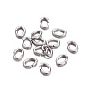 Tarnish Resistant 304 Stainless Steel Open Jump Rings X-STAS-F221-40P-M-1