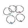 Adjustable Elastic Cord Bracelets X-BJEW-JB05284-M-1