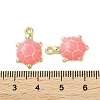 Alloy Enamel Pendants FIND-O003-08A-G-4