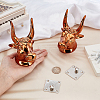 Cattle Head Shaped ABS Guitar Display Stands ODIS-WH0043-121-3
