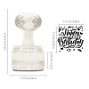 Plastic Stamps DIY-WH0350-041-2