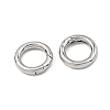 SHEGRACE Brass Spring Gate Rings XGRQ58053-763P-2