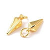 Brass Charms KK-G418-15G-2