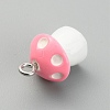 Opaque Resin Pendants RESI-CJC0012-17A-2