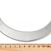 Alloy Wide Choker Necklaces for Women LS-NJEW-C090-01P-3
