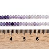 Gradient Color Natural Colorful Fluorite Beads Strands G-H071-A04-01-4