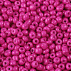 Baking Paint Glass Seed Beads SEED-S003-K24-2