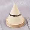 304 Stainless Steel Rhinestone Cup Chain Bracelets for Women BJEW-Z143-23P-01-2