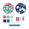 400Pcs 2 Styles Glass Cabochons GGLA-TA0001-09E-7