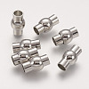 Brass Magnetic Clasps with Glue-in Ends LS-KK-G230-6mm-P-NF-1
