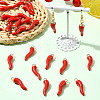 Alloy Enamel Pendants FIND-SC0018-15A-5