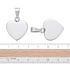 Tarnish Resistant Fashionable 304 Stainless Steel Stamping Blank Tag Pendants LS-STAS-J002A-01-7
