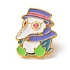 Plague Doctor/Crow with Sickle Enamel Pin JEWB-WH0010-38C-1