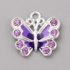 Alloy Enamel Pendants FIND-WH0417-27G-1