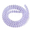Electroplate Transparent Glass Beads Strands X-GLAA-T032-T4mm-AB01-3