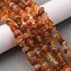 Dyed Natural Carnelian Chip Beads Strands G-E271-105-2