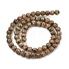 Natural Tibetan 3-Eye dZi Agate Beads Strands G-A240-A01-02-3