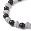 2Pcs Halloween Alloy Enamel Charm Bracelets BJEW-JB12106-5