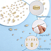 80Pcs 8 Styles Brass Beads KK-BBC0022-35-6