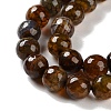 Natural Agate Beads Strands G-M437-C01-01Q-4