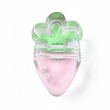Transparent Acrylic Enamel Beads LS-OACR-N130-025-02-2