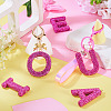 5Pcs 5 Styles Handmade Polymer Clay Rhinestone Big Pendants FIND-BT0001-39C-7