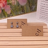 Paper Earring Display Cards PW-WGC3C79-02-1