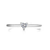 Brass Micro Pave Cubic Zirconia Finger Rings for Women FS-WG4BC3F-09-1