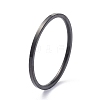 1mm Polished Plain Dome Finger Ring for Girl Women LS-RJEW-C012-02C-EB-3