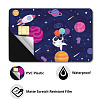 Rectangle PVC Plastic Waterproof Card Stickers DIY-WH0432-103-3