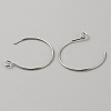 Brass Earring Hooks KK-WH0044-141B-P-2