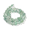 Natural Green Fluorite Beads Strands G-B153-A07-2