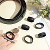 6Pcs 6 Styles Cowhide Leather Loop Keepers FIND-CL0001-61-3