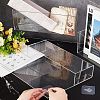 Acrylic Wall-mounted Bookshelf AJEW-WH0010-30-3