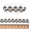 304 Stainless Steel Double Round Link Chains CHS-Z007-11P-2