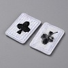 Playing Card Theme Polyester Embroidery Cloth Iron on/Sew on Patches PATC-WH0001-113A-2