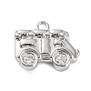 Brass Micro Pave Cubic Zirconia Pendants KK-K276-05P-1