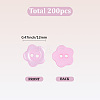 200Pcs 2-Hole Resin Buttons RESI-SP0001-52A-2
