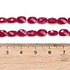 Lab Grown Red Corundum Beads Strands GG-CBAC488-01C-5