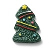 Christmas Theme Opaque Resin Cabochons LS-RESI-WH0029-33B-1