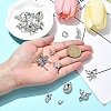 20Pcs 10 Styles Alloy with Rhinestone Pendants FIND-YW0004-98-5