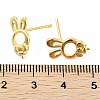 925 Sterling Silver Stud Earrings Findings EJEW-B038-07G-3