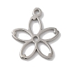Non-Tarnish 304 Stainless Steel Charms STAS-U010-01P-1