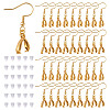 304 Stainless Steel Earring Hooks STAS-TA0004-56-17