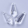 Transparent Acrylic Pendants TACR-WH0002-02-2
